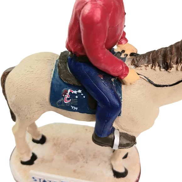 Nolan Ryan Bobblehead Doll On Horse State Bank - Picture 9 of 11